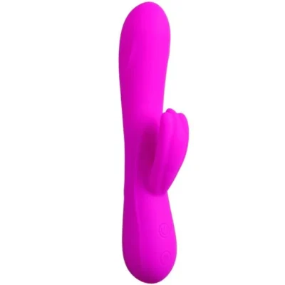 Pretty Love Barrete – Vibratore rabbit con stimolatore clitoride