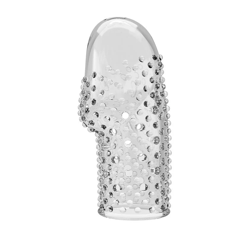 Pretty Love Becks – Guaina per pene texturizzata trasparente – foto 4