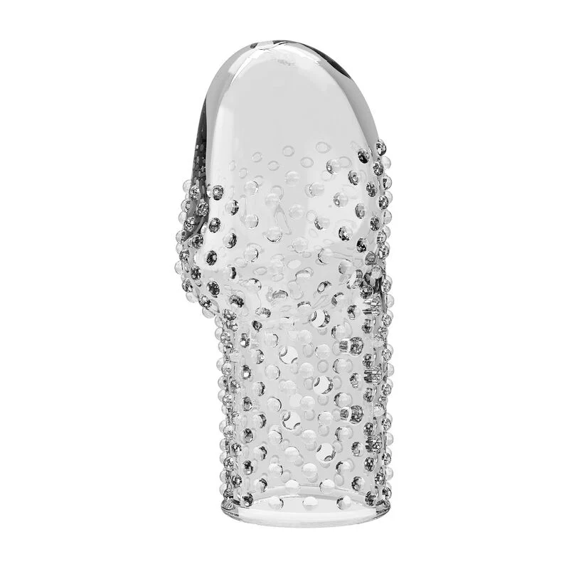 Pretty Love Becks – Guaina per pene texturizzata trasparente – foto 5