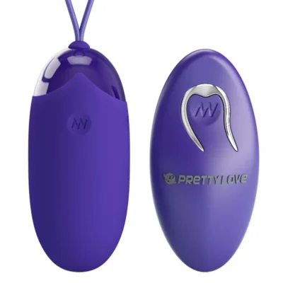 Pretty Love Berger Youth – Uovo vibrante telecomandato viola