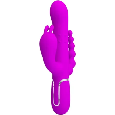 Pretty Love Cammy – Vibratore rabbit triplo 4 in 1