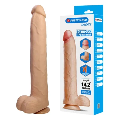 Pretty Love Dany – Dildo realistico con ventosa 36 cm