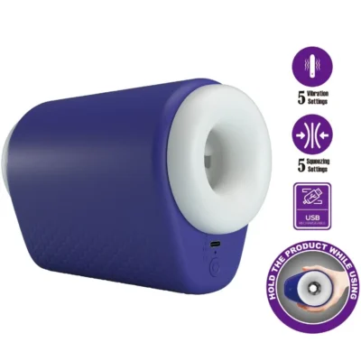 Pretty Love Dj Lady – Masturbatore vibrante con compressione