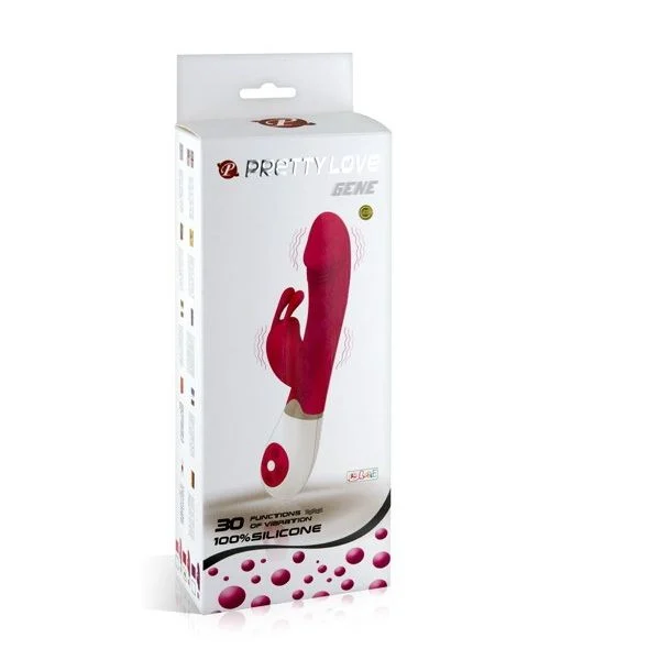 Pretty Love Gene – Vibratore rabbit con 30 vibrazioni – foto 2