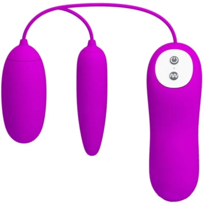 Pretty Love Irma – Doppio uovo vibrante con telecomando