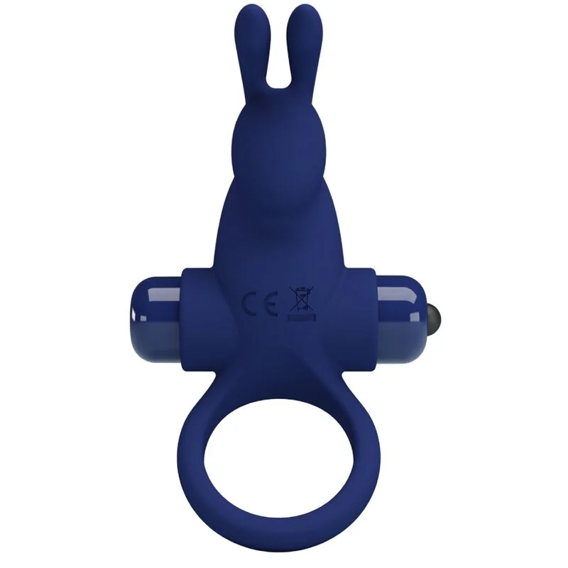 Pretty Love Jiro – Anello vibrante coniglio in silicone – foto 2