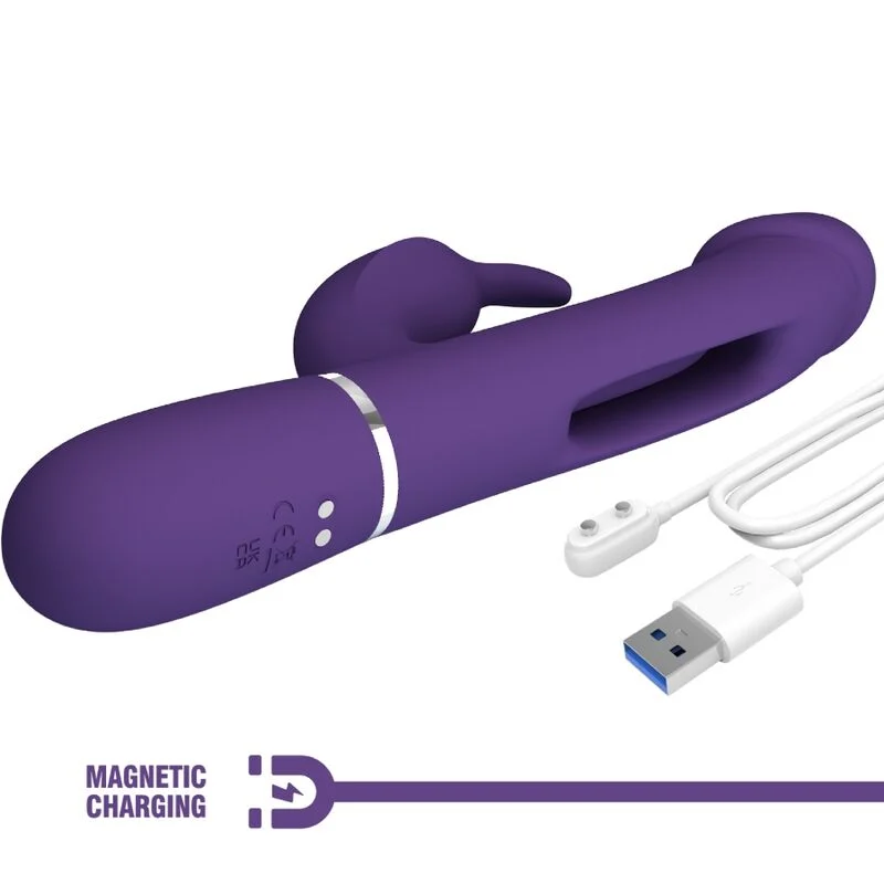 Pretty Love Kampas – Vibratore rabbit 3 in 1 con lingua – foto 8