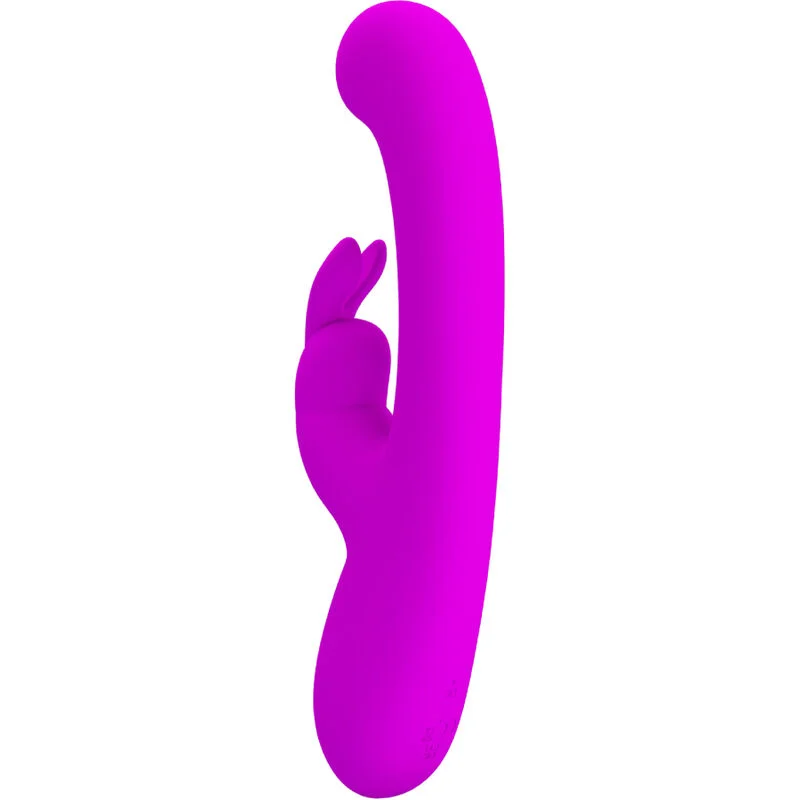 Pretty Love Lamar – Vibratore rabbit e punto G viola – foto 3