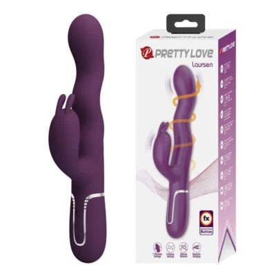 Pretty Love Loursen – Vibratore rabbit con spinta e 7 vibrazioni