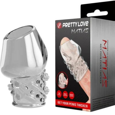 Pretty Love Matias – Guaina spessore per pene trasparente