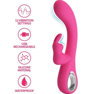 Pretty Love Novak – Vibratore rabbit a 12 vibrazioni