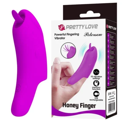 Pretty Love Peterson – Vibratore da dito ricaricabile