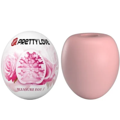 Pretty Love Pleasure Egg – Masturbatore a uovo rosa