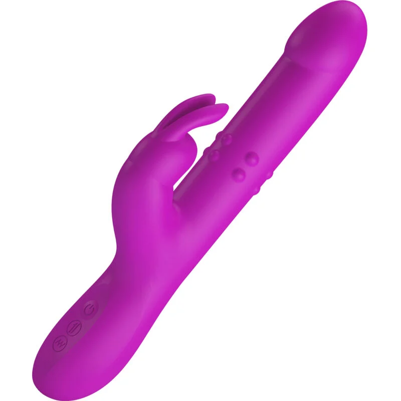 Pretty Love Reese – Vibratore rabbit con spinta e rotazione – foto 3