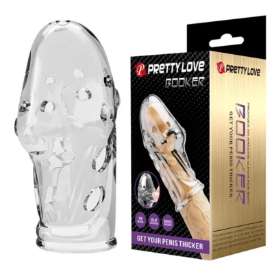 Pretty Love Rocker – Manicotto per pene in TPE trasparente