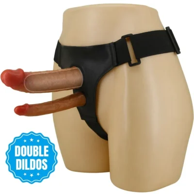 Pretty Love Slip Keaven – Harness con doppio dildo
