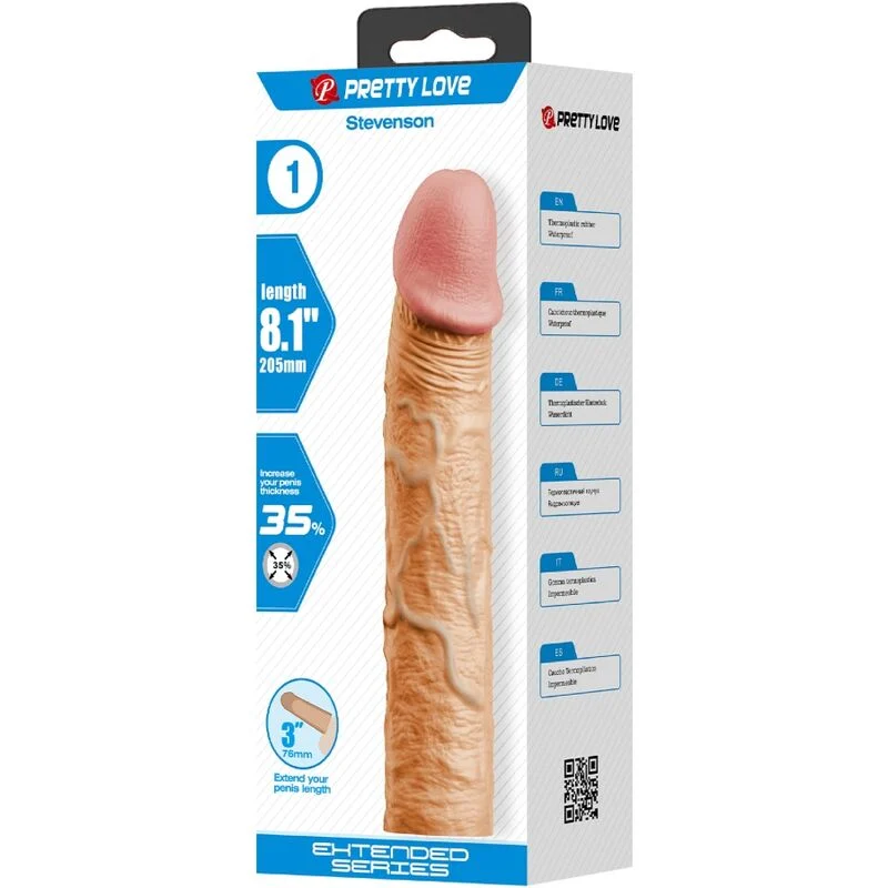 Pretty Love Stevenson – Guaina per pene con estensione 7,6 cm – foto 5