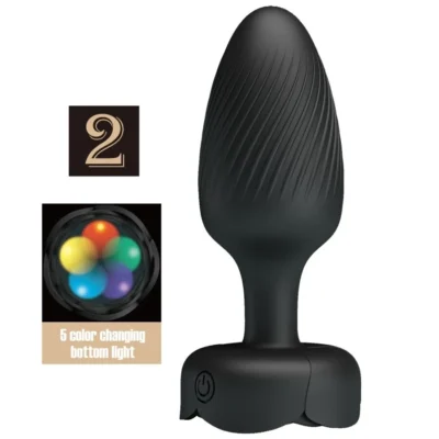 Pretty Love Varian – Plug anale vibrante con luce LED