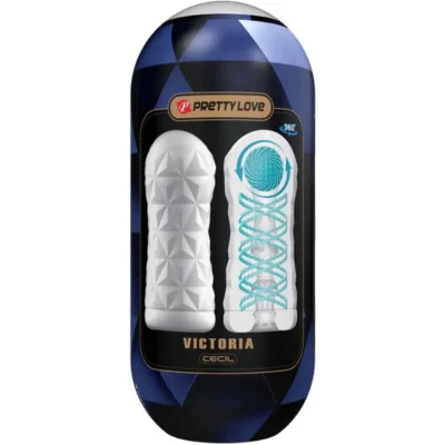 Pretty Love Victoria – Masturbatore con spirale rotante