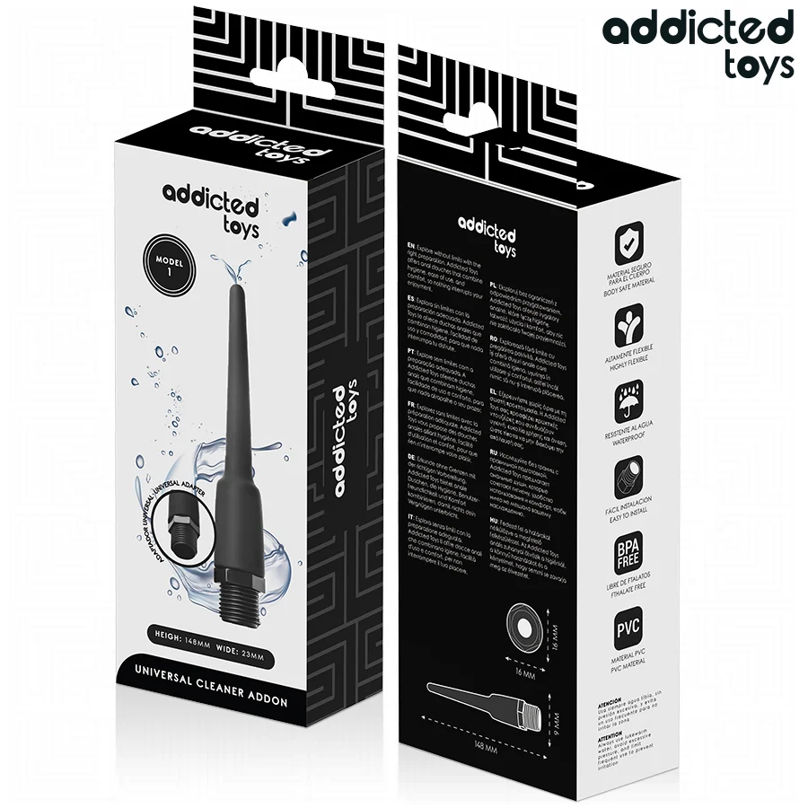 Pulitore Anale Addicted Toys Modello 1 – Adattatore doccia – foto 7