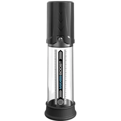 Pump Worx Max Boost – Pompa manuale per pene con righello