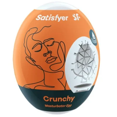 Satisfyer Crunchy – Uovo masturbatore monouso in TPE