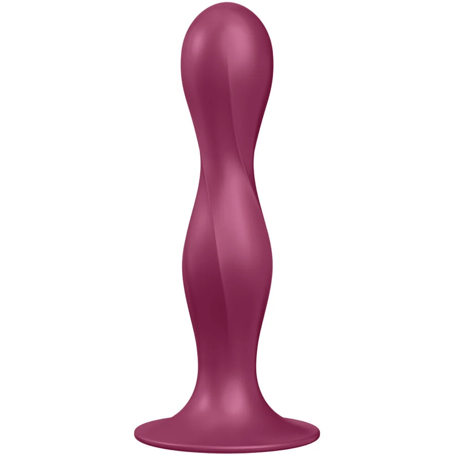 Satisfyer Double Ball-R – Dildo con sfere interne e ventosa