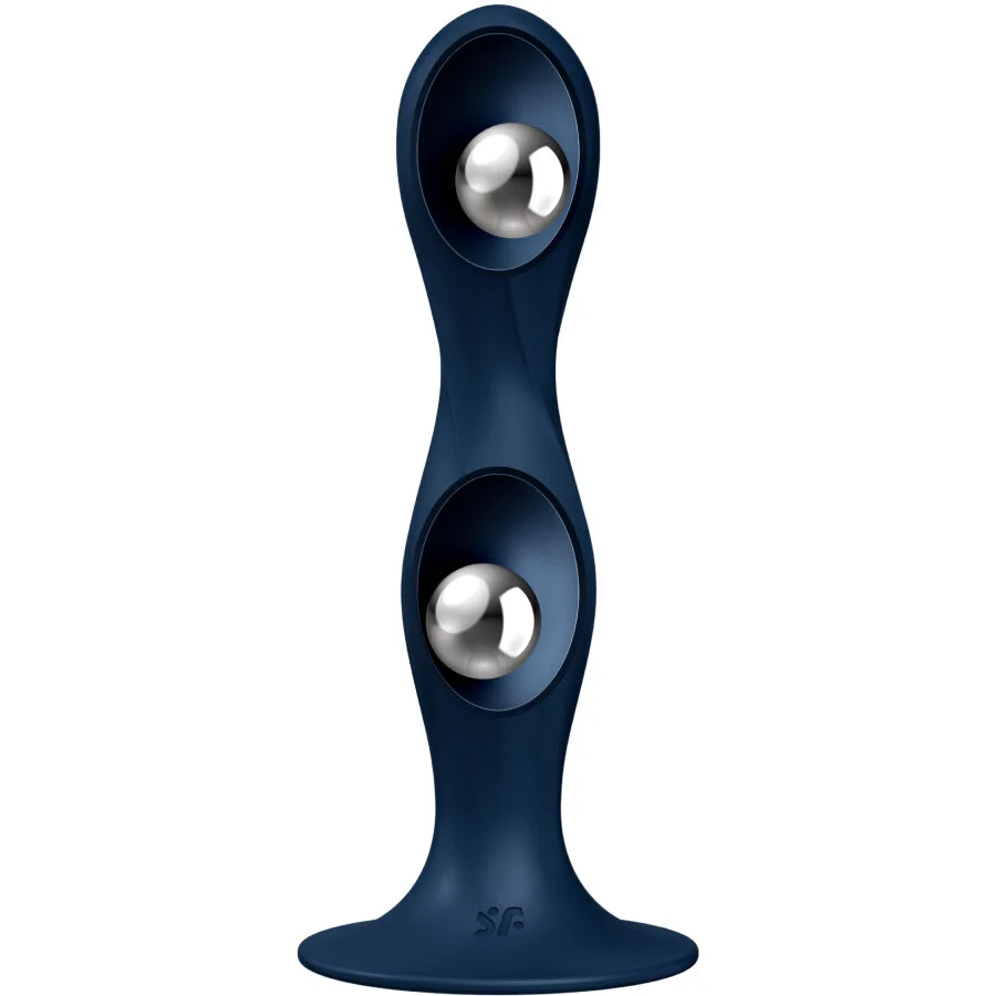 Satisfyer Double Ball-R – Dildo con sfere interne e ventosa – foto 6