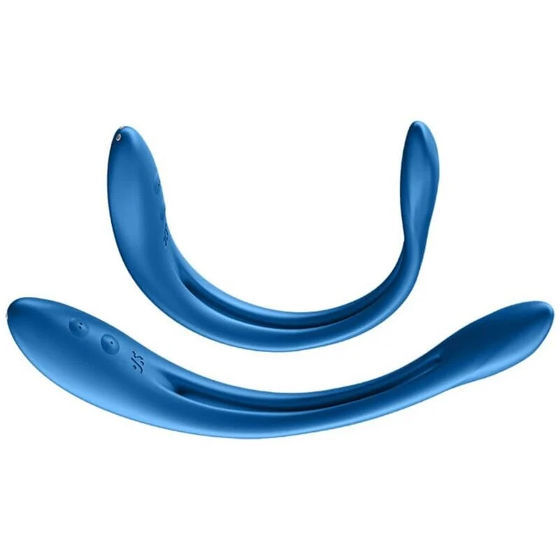 Satisfyer Elastic Game – Multi vibratore flessibile blu – foto 3
