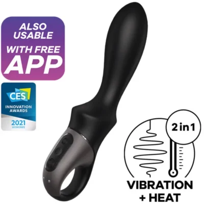 Satisfyer Heat Climax – Vibratore anale riscaldante con app