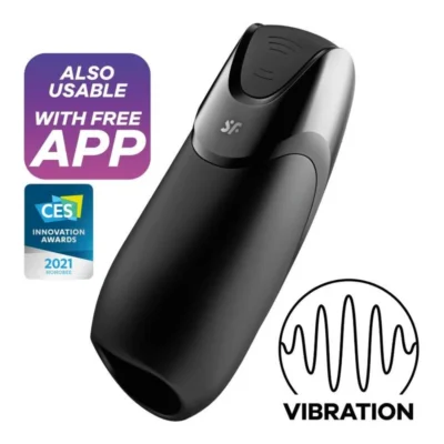 Satisfyer Men Vibration+ – Masturbatore vibrante con app
