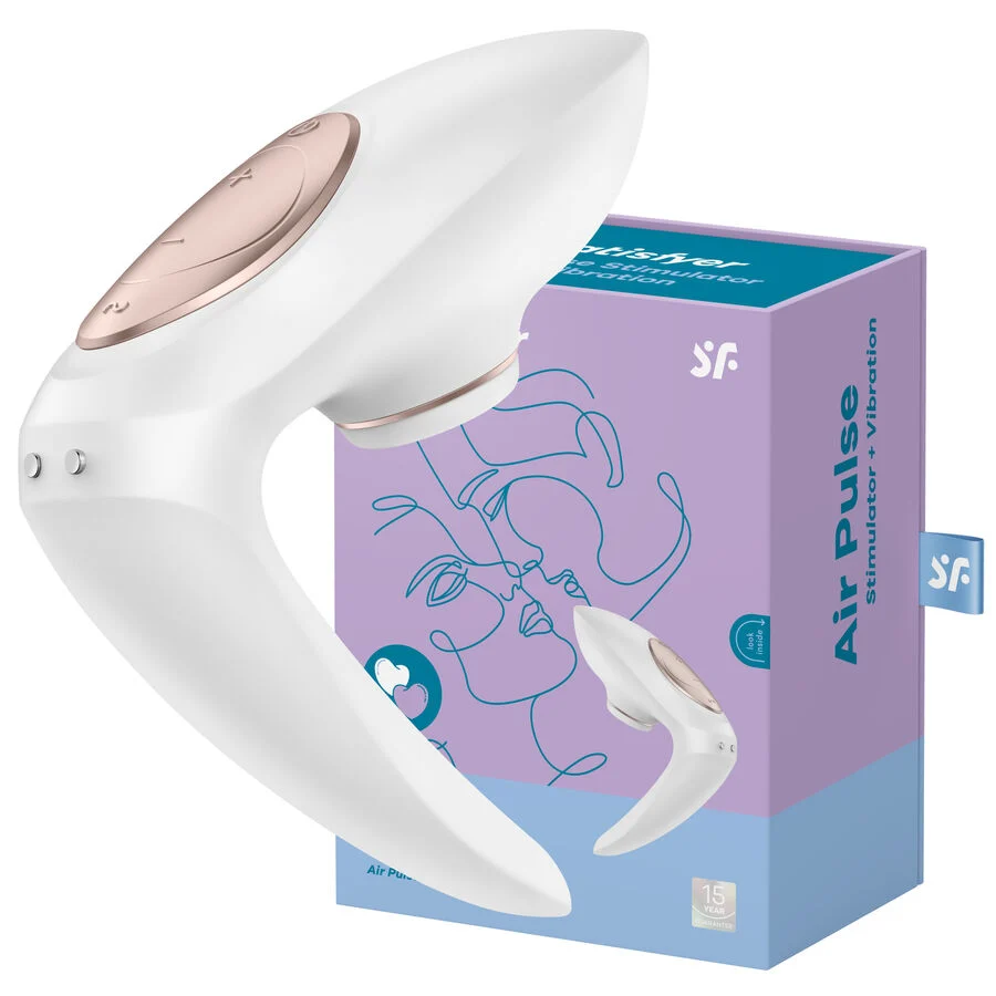 Satisfyer Pro 4 Couples – Vibratore di coppia a onde di pressione
