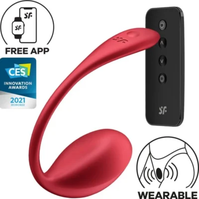 Satisfyer Shiny Petal – Vibratore indossabile con telecomando e app