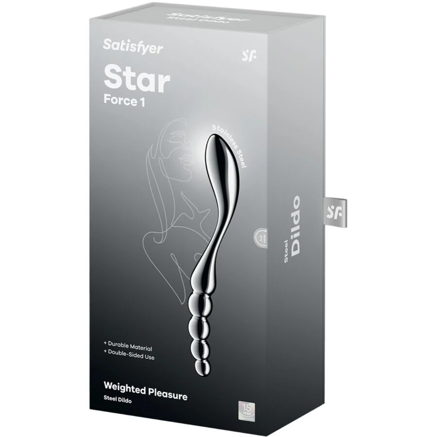 Satisfyer Star Force 1 – Dildo in acciaio inox a doppia estremità – foto 5