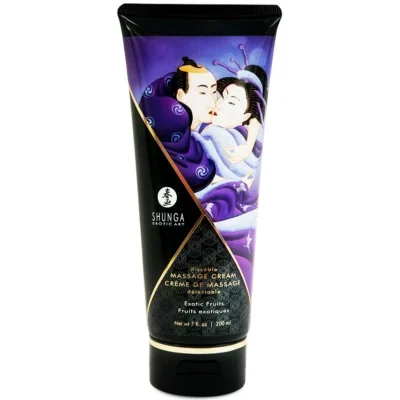 Shunga Crema da Massaggio – Frutti esotici baciabile 200 ml
