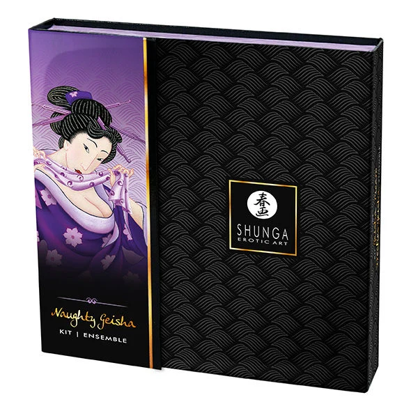 Shunga Kit Geisha Cattiva – Cofanetto con mini vibratore e creme – foto 6