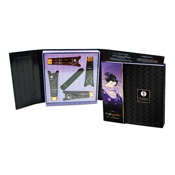 Shunga Kit Geisha Cattiva – Cofanetto con mini vibratore e creme – foto 9