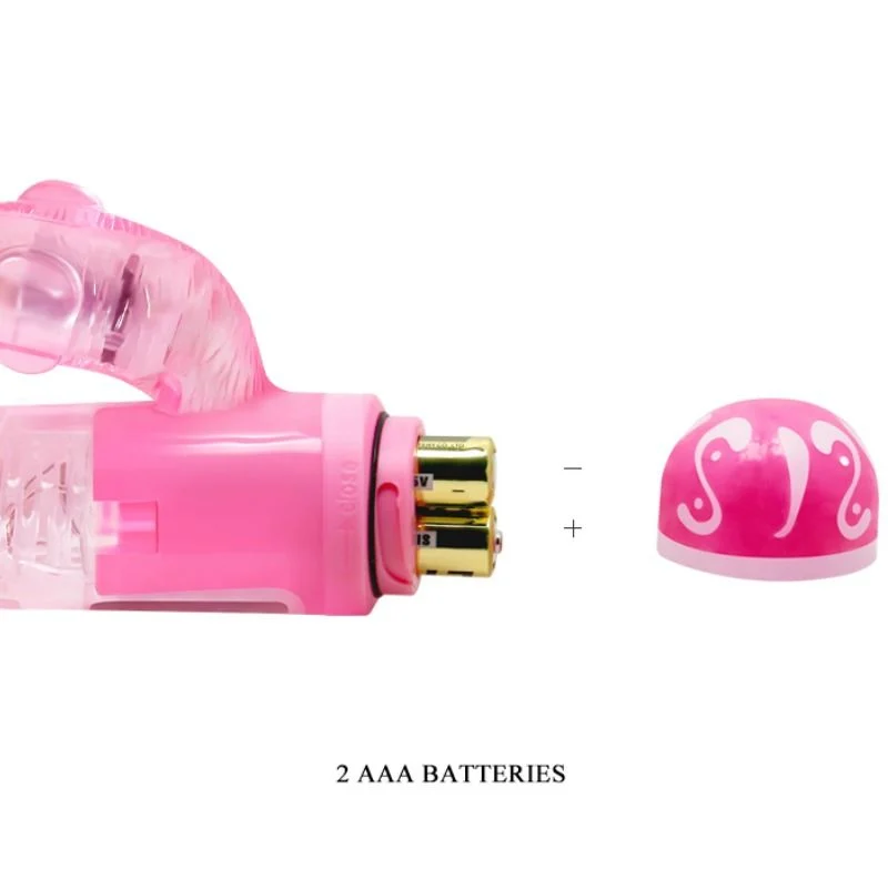 Vibratore Rabbit Baile – Stimolatore clitorideo rosa – foto 6