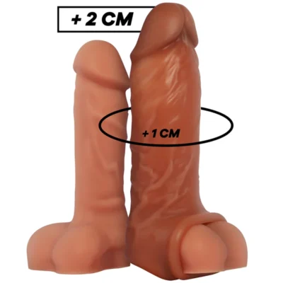 VirilXL V7 – Estensione del pene in silicone, marrone