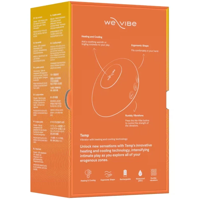 We-Vibe Temp – Vibratore da appoggio caldo e freddo – foto 17