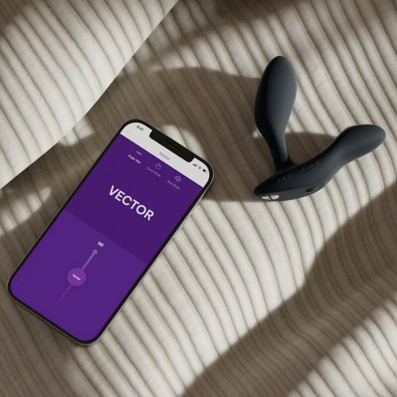 We-Vibe Vector+ – Massaggiatore prostatico con telecomando e app – foto 16