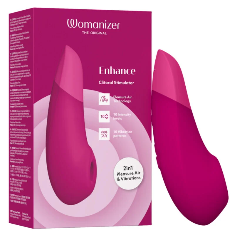 Womanizer Enhance – Succhia clitoride con vibrazioni 2 in 1