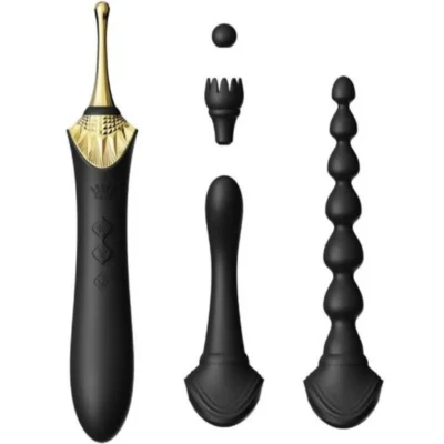 Zalo Bess 2 – Massaggiatore clitoride con 4 accessori